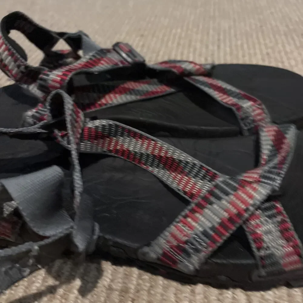 THE NORTH FACE Comfort Hiking Strappy Sandals Gray Orange Size men's US 12 - Picture 8 of 16